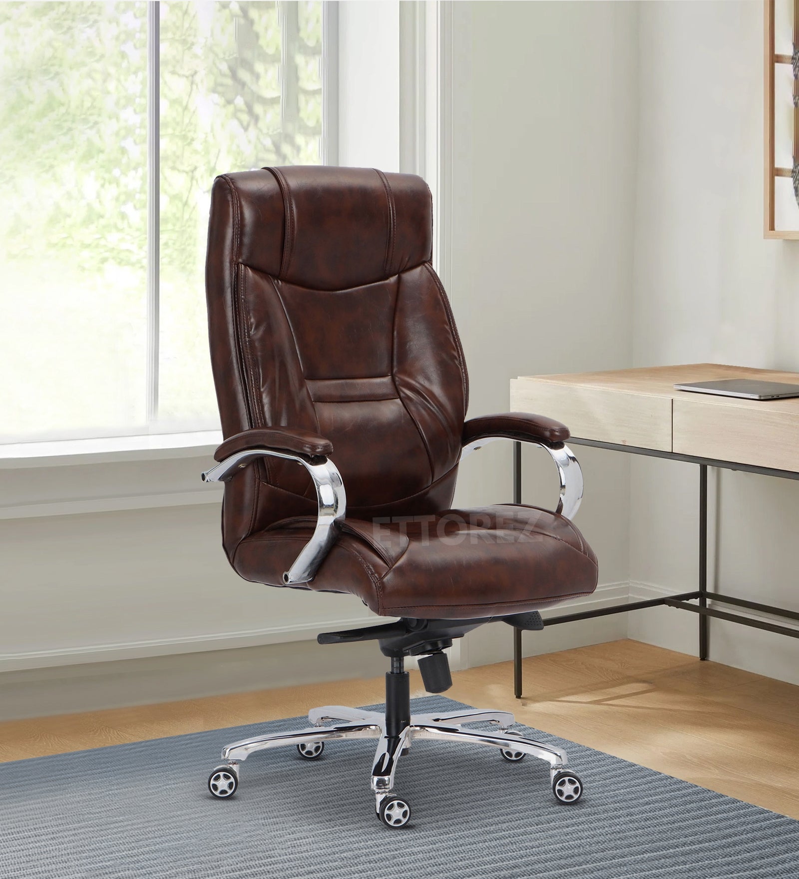 Ettorez ELEGANT High Back leatherette Office Chair