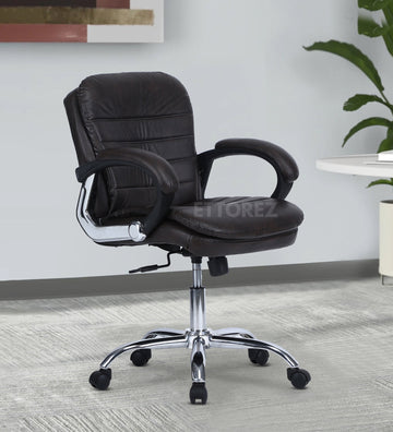 Ettorez VANITY MINI Executive Leatherette Office Chair