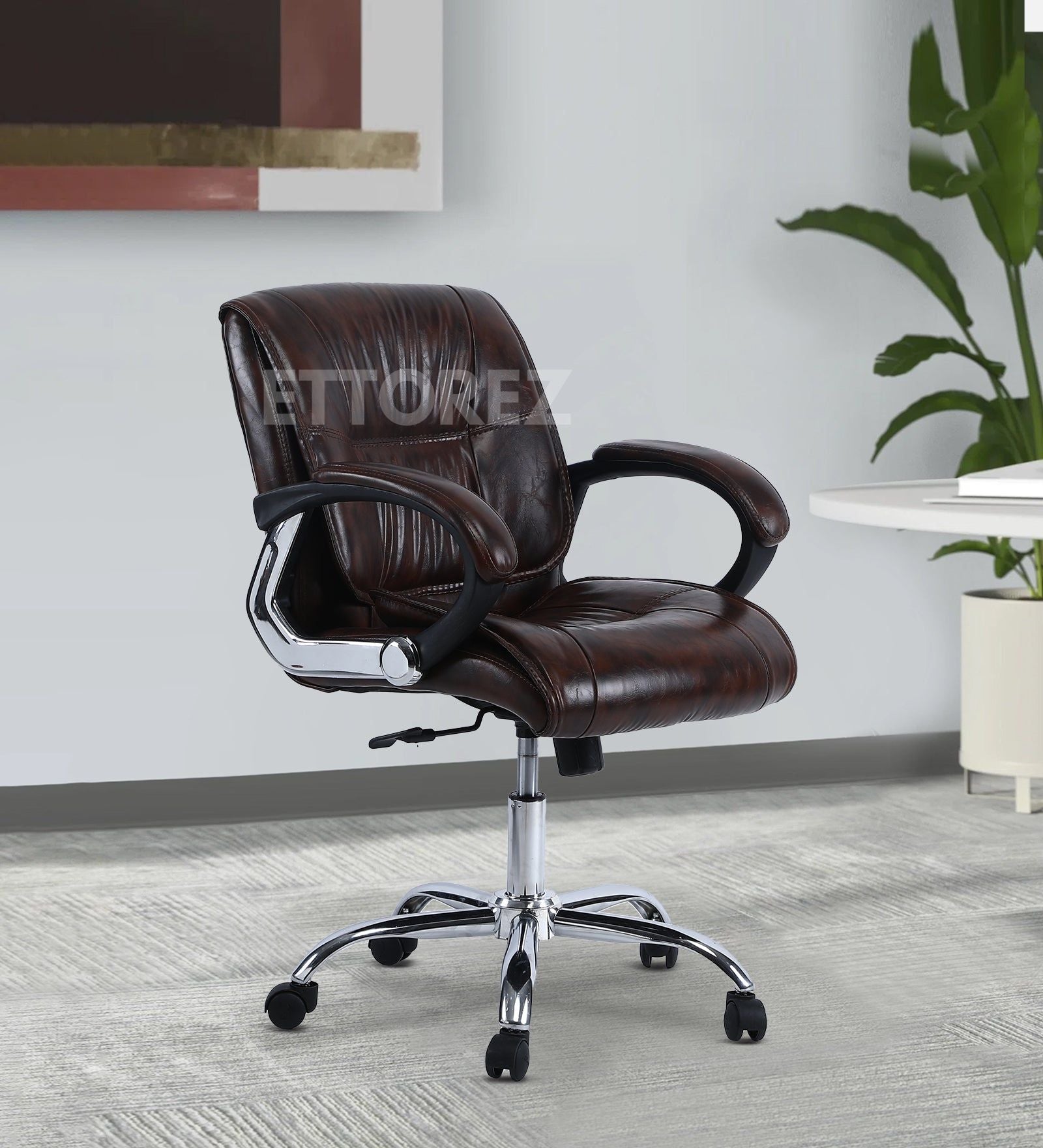 Ettorez  MINI VISA Executive Leatherette Office Chair