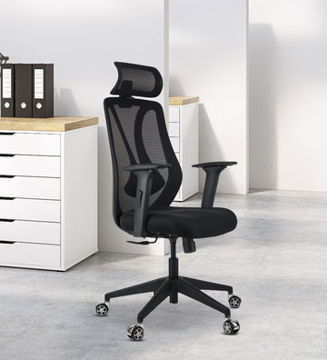 Ettorez Peacock High Back Premium Mesh Modern Office Chair