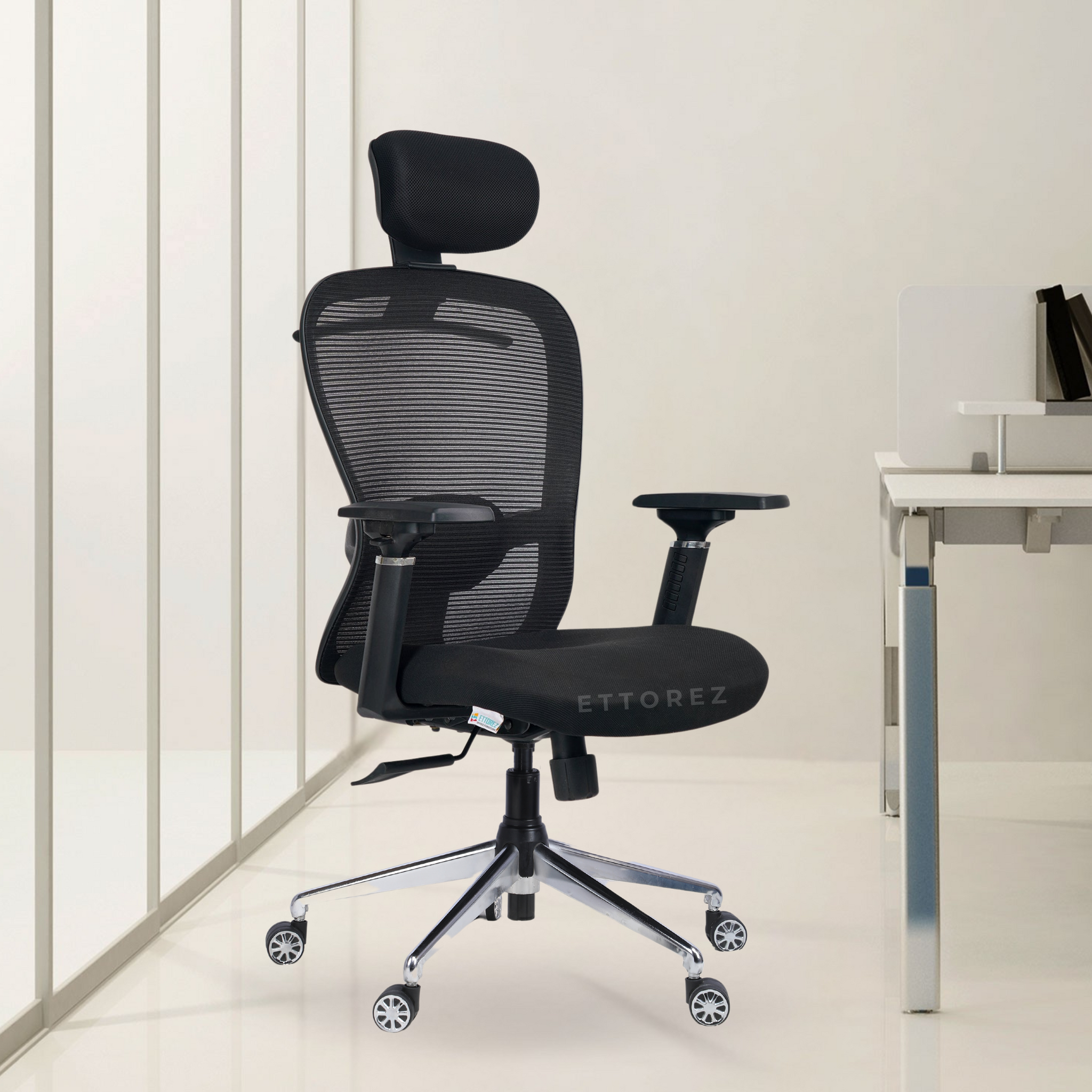 Ettorez HECTOR MONO High Back Mesh Office Chair With Hanger