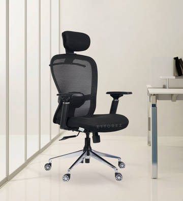 Ettorez HECTOR MONO High Back Mesh Office Chair With Hanger