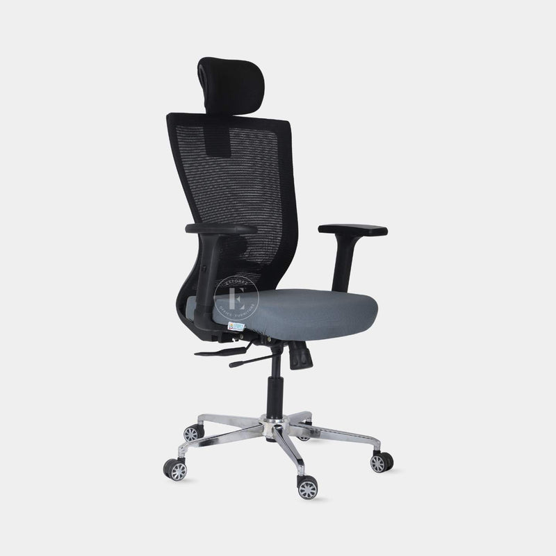 Ettorez OMEGA  Black High Back Ergonomic Office Chair