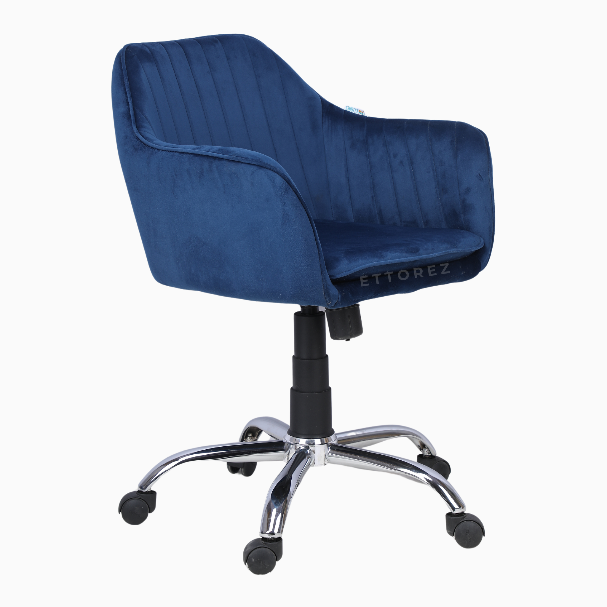 Ettorez Glory Blue Modern/Unique Bedroom Office Chair