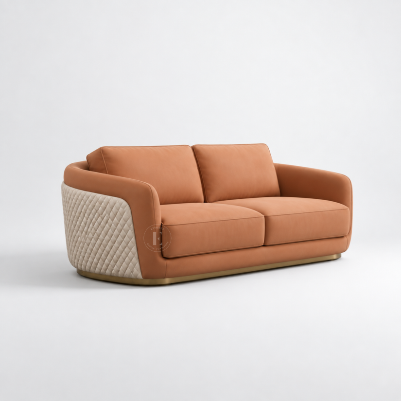 Ettorez BENTLEY Plush Modern Sofa