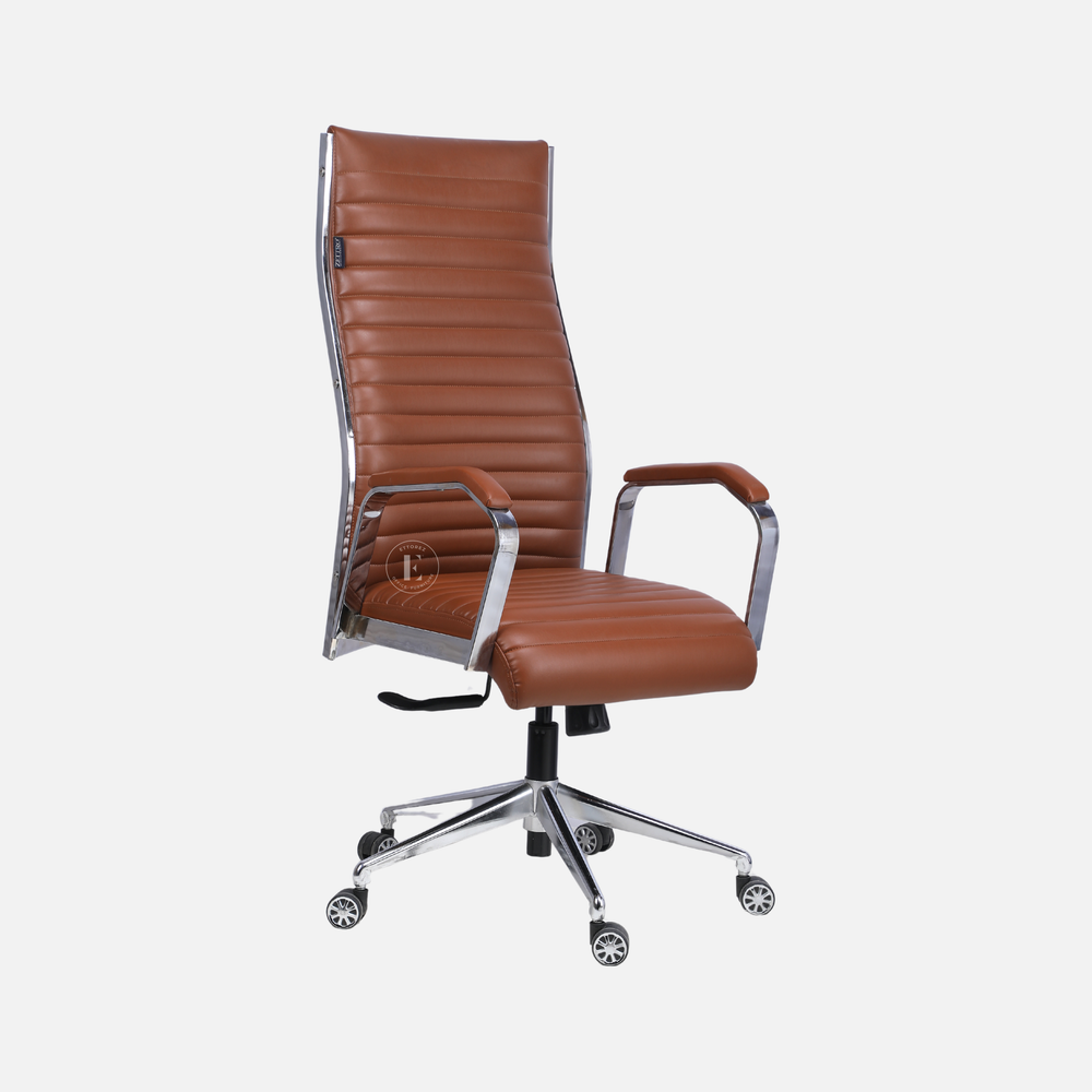 Ettorez GLOBAL HB Stylish Sleek Leatherette Office Chair
