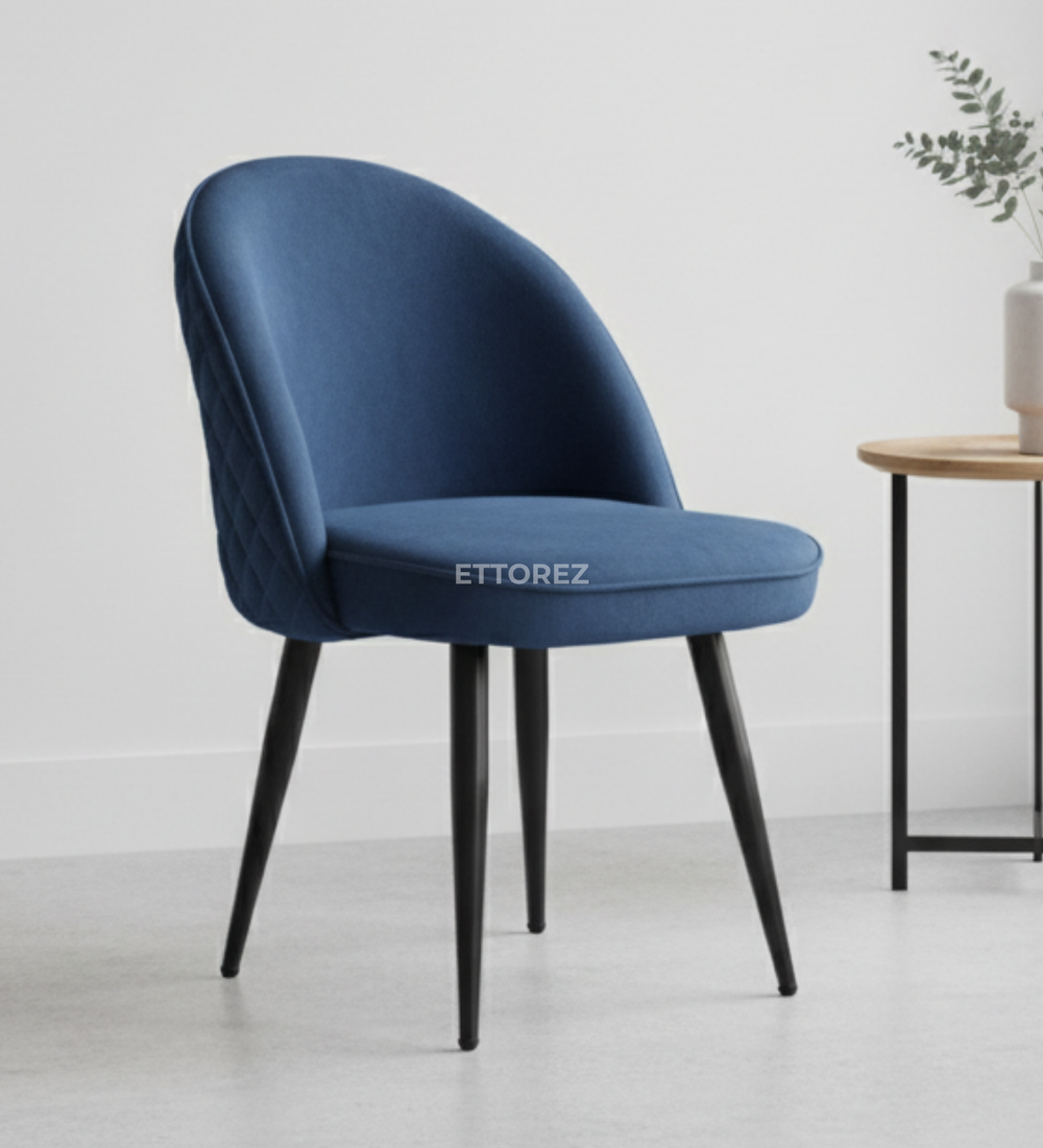 Ettorez IRIS- SAPPHIRE BLUE Lifestyle Accent Chair