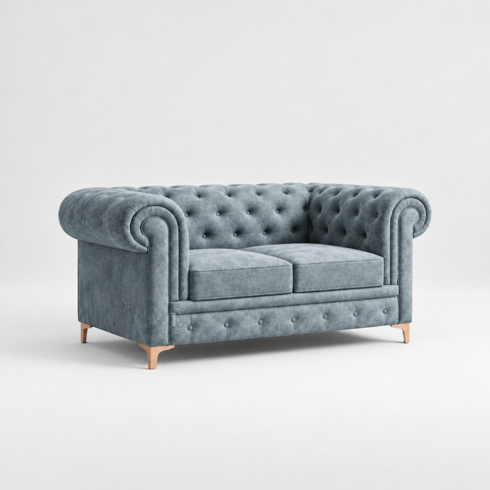 Ettorez CHESTERFIELD Tufted Modern Sofa