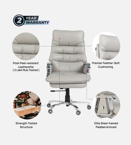 Ettorez FORTUNA Premium Leatherette Office Chair