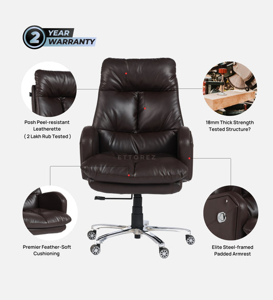 Ettorez OTIMO Premium High Back  Boss Chair