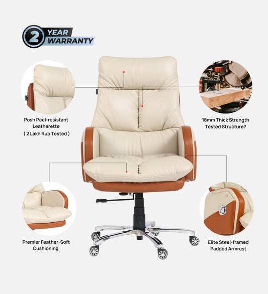 Ettorez OTIMO 2.0 Premium High Back  Boss Chair