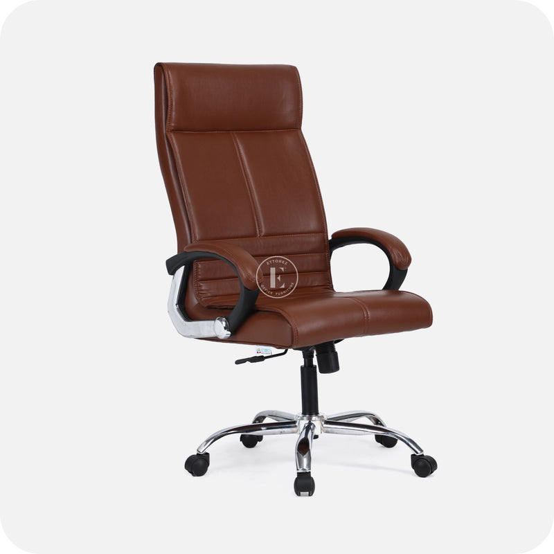 Ettorez AMAZE Premium Leatherette High Back Chair
