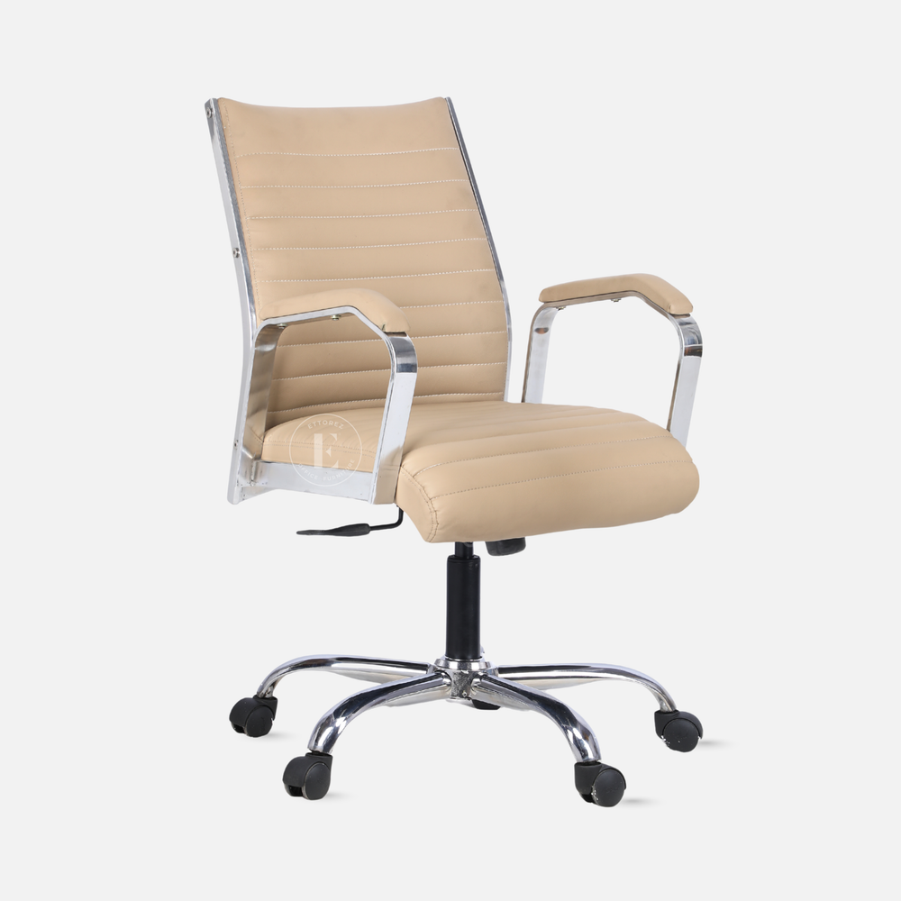 Ettorez  GLOBAL lB Stylish Sleek Leatherette Office Chair