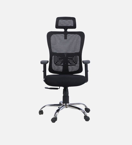 Ettorez Align-Pro Ergonomic Office Chair Black- Black