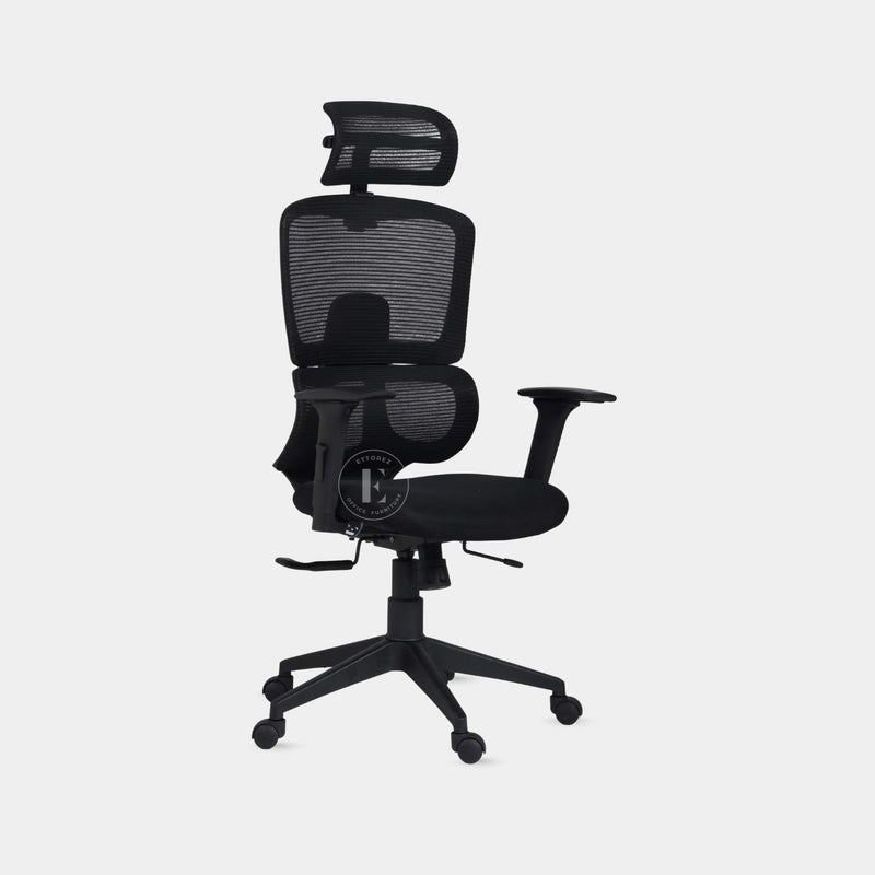 Ettorez FALCON Black High Back Ergonomic Mesh Office Chair