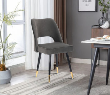 Ettorez Daisy-GREY Modish Accent Chair