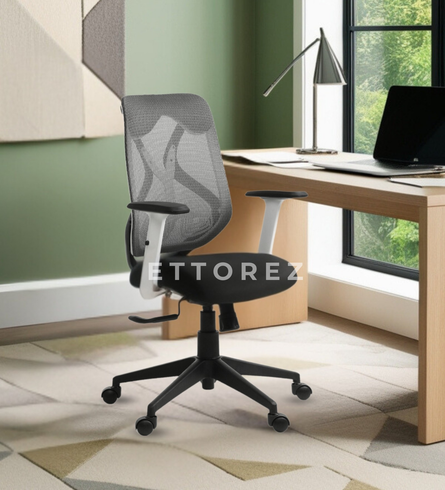 Ettorez LUKANO  Mid  Back Ergonomic Office Chair