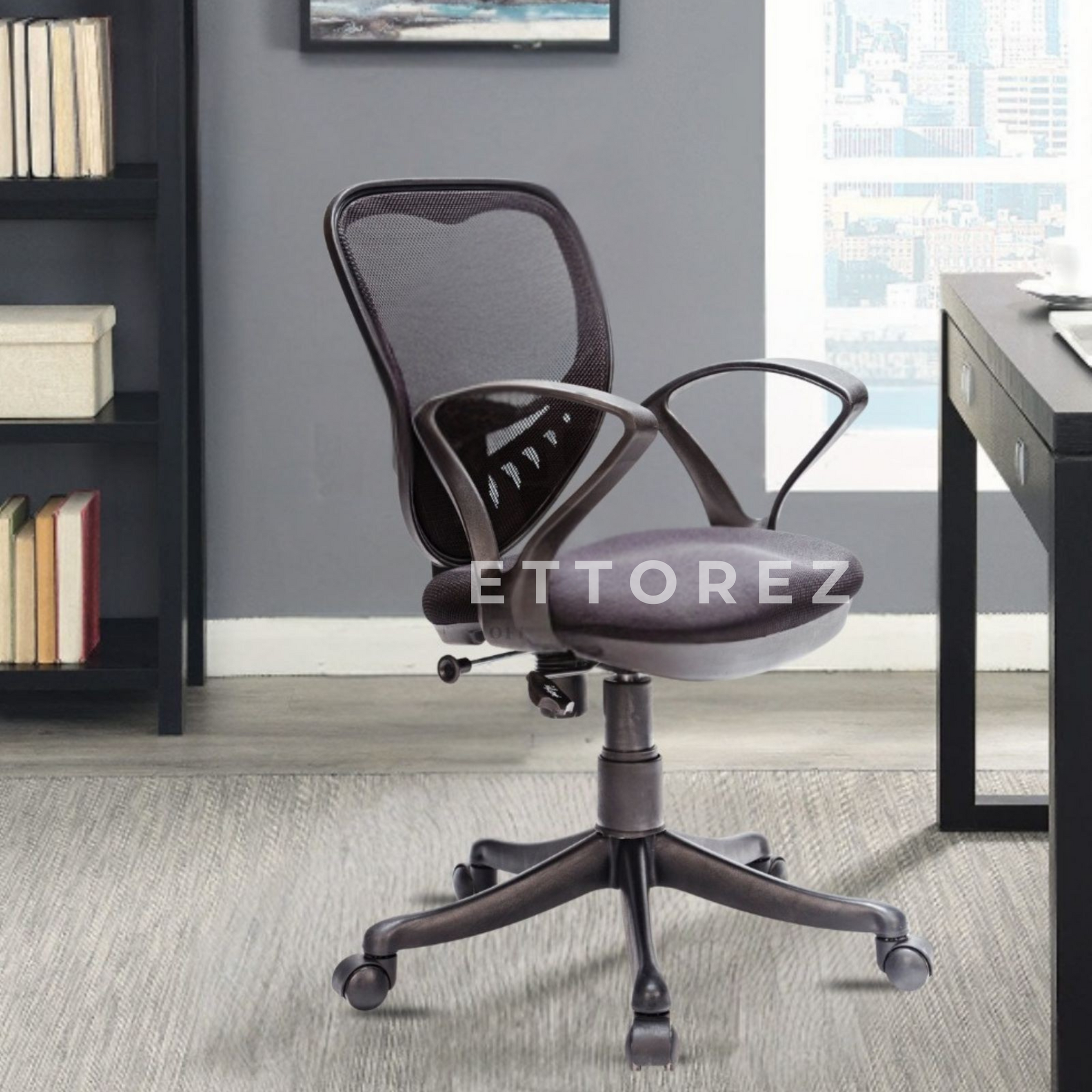 Ettorez EON Mid Back Mesh Ergonomic Office Chair