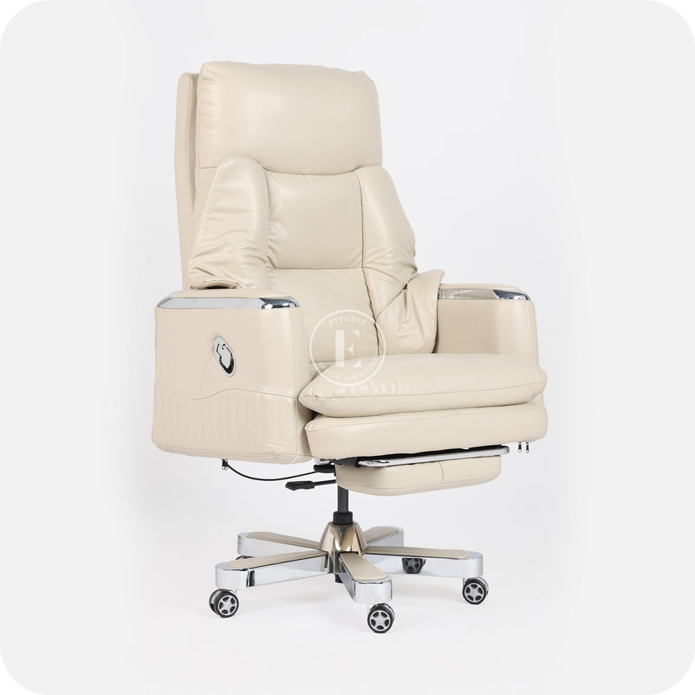 Ettorez MAGNUS Premium Leatherette Office Recliner