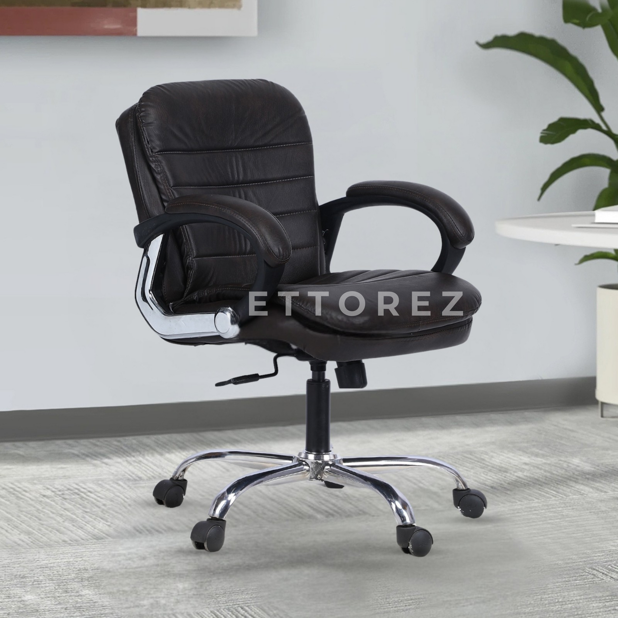 Ettorez VANITY MINI Executive Leatherette Office Chair