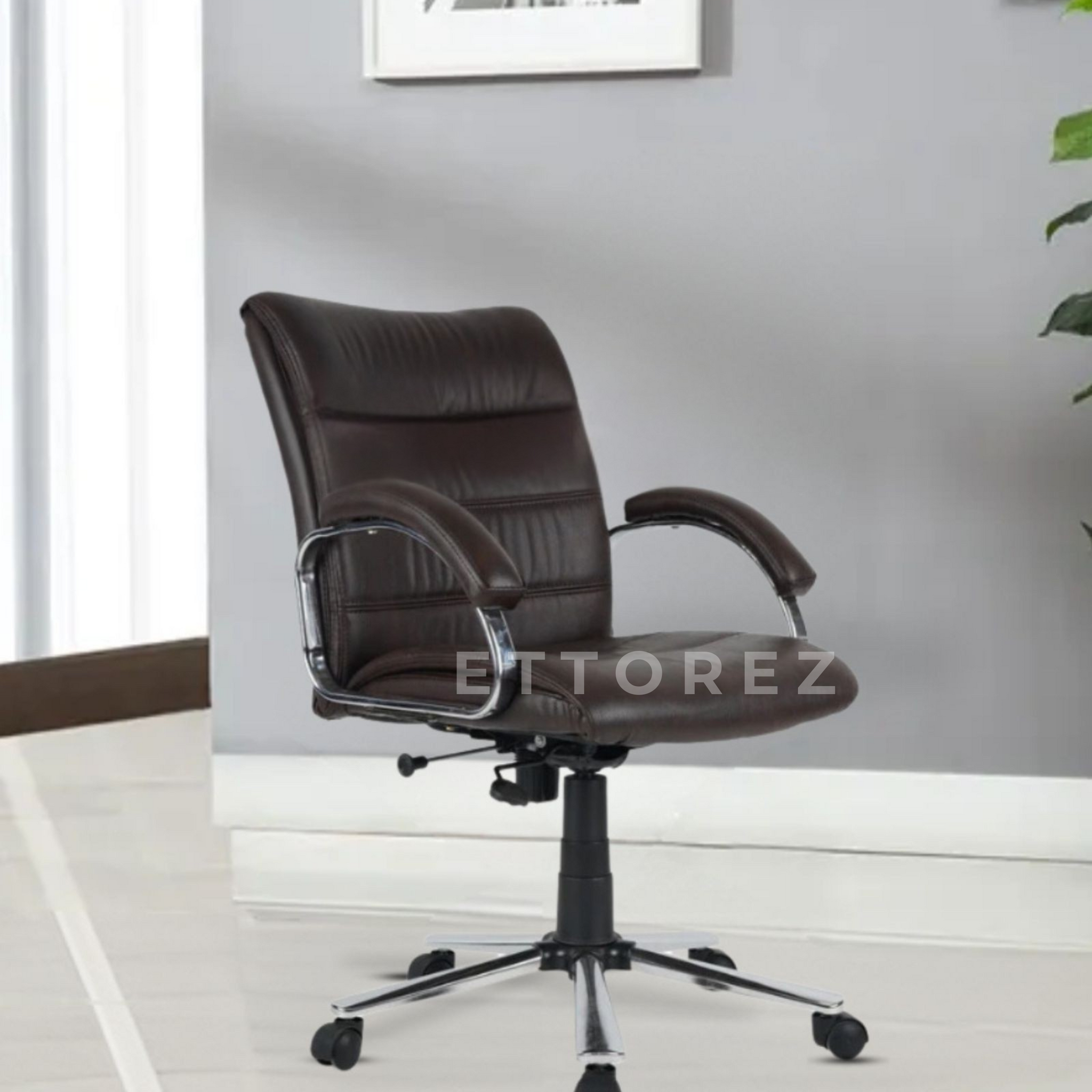 Ettorez A-ONE LB SERIES Executive Leatherette Office Chair