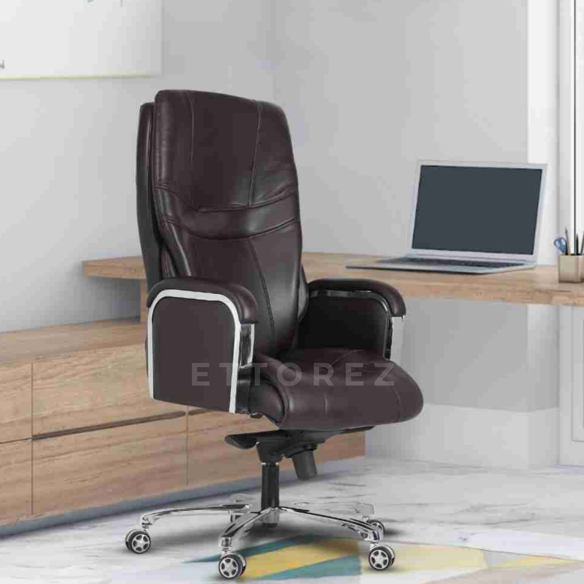 Ettorez RAINBOW High Back Leatherette Office Chair