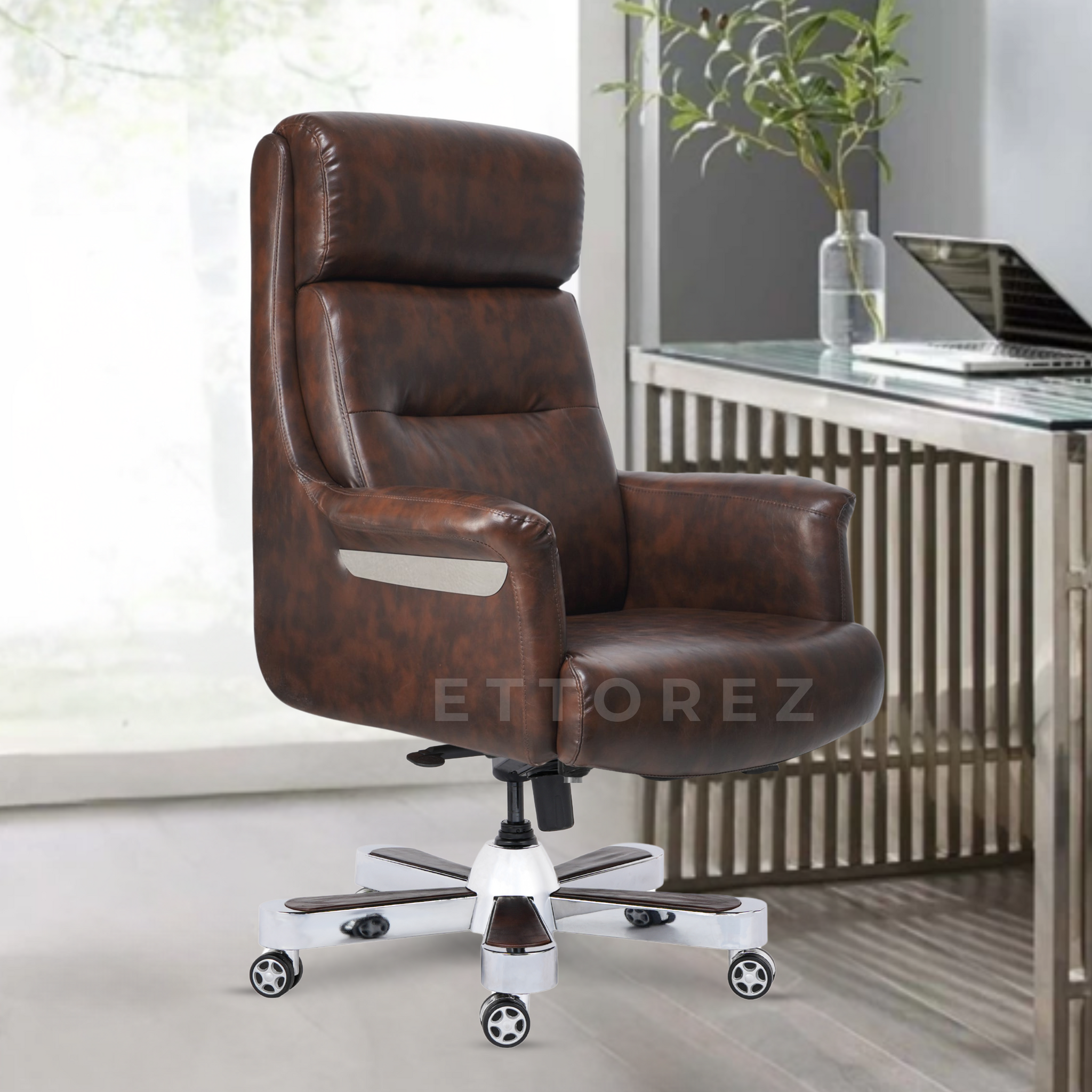Ettorez GOLD Premium High Back Ergonomic Boss Chair