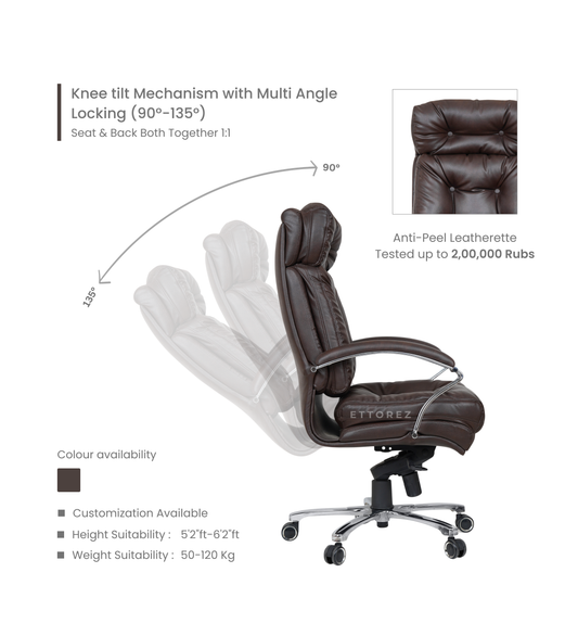 Ettorez GRANDEUR Ultra Premium Ergonomic Boss Chair