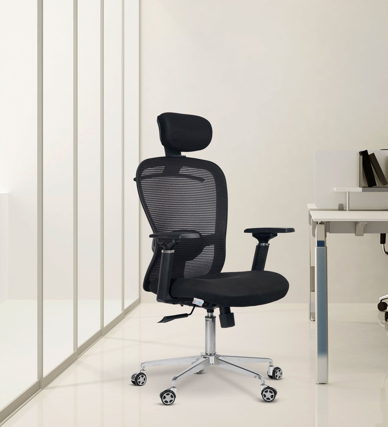 Hector, Ergonomic Chair, Grey