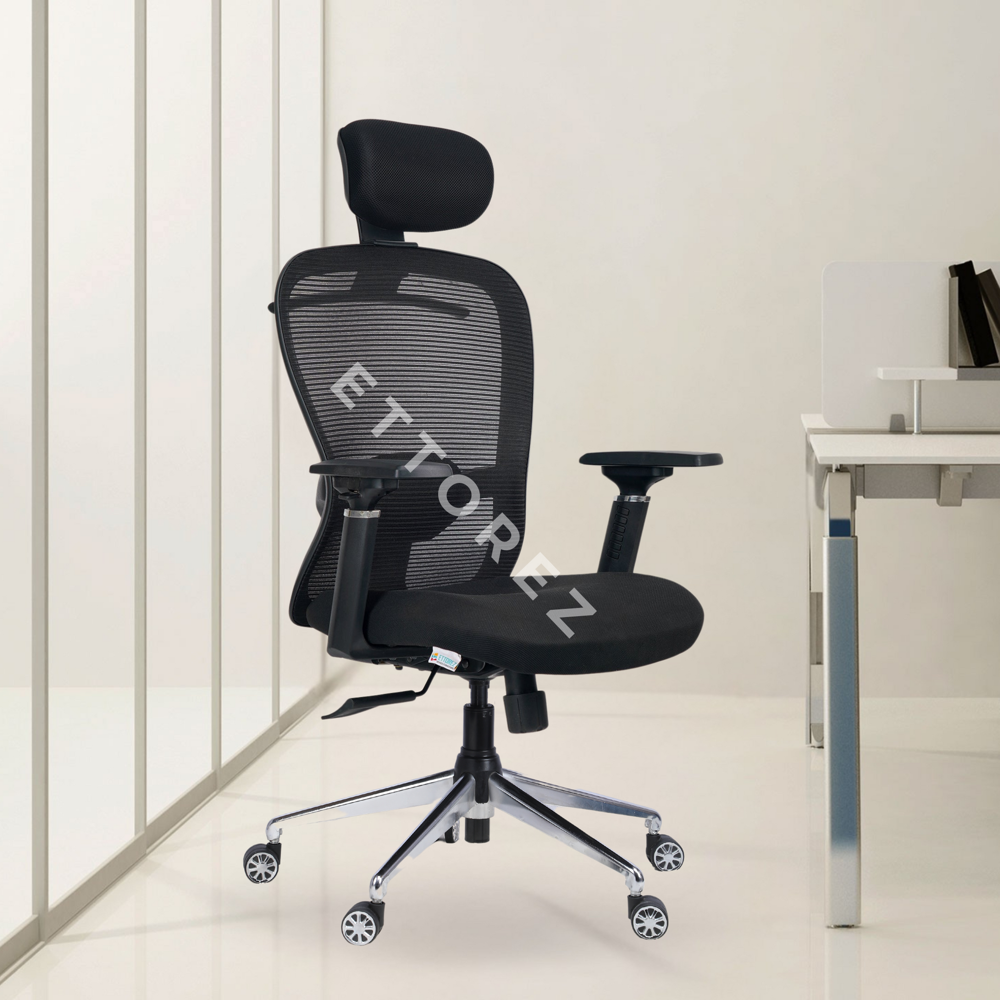 Ettorez HECTOR MONO High Back Mesh Office Chair With Hanger