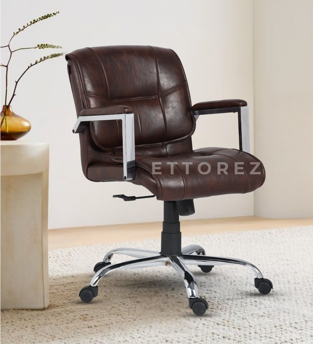 Ettorez  Jade Executive Leatherette Office Chair