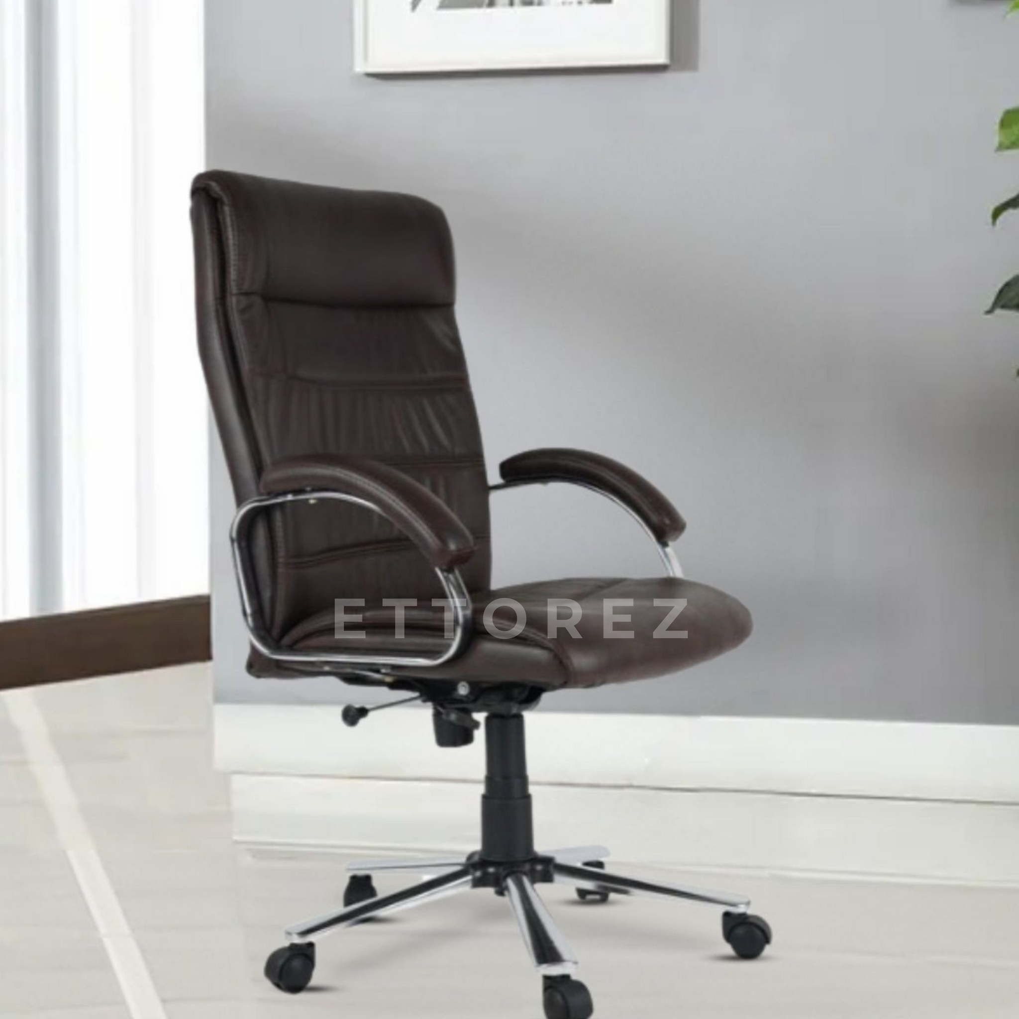 Ettorez A-ONE HB SERIES Executive Leatherette Office Chair