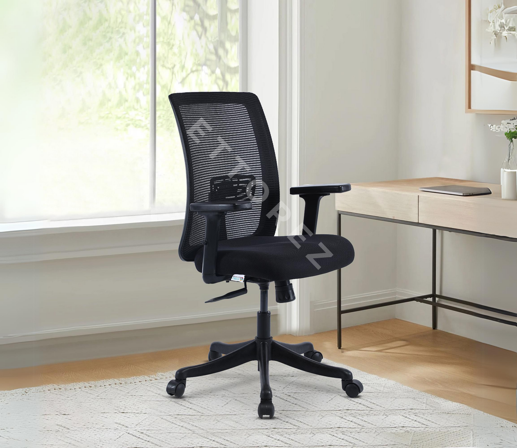 Ettorez VISTA LOW Back Ergonomic Office Chair1