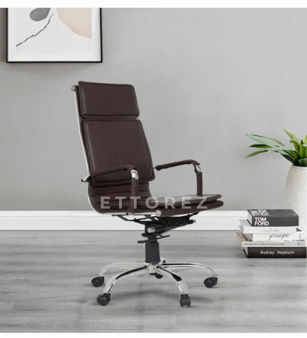 Ettorez Noble Modern Sleek Leatherette Office Chair
