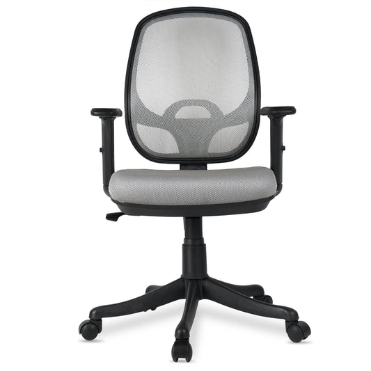 Ettorez BEN-07 Mid Back Mesh Ergonomic Grey Office Chair